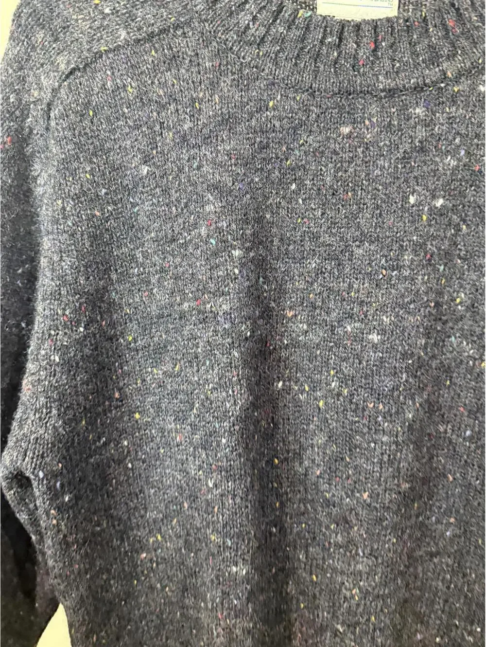 Boundary Waters Vintage 90s Medium Wool Men's Crew Neck Sweater